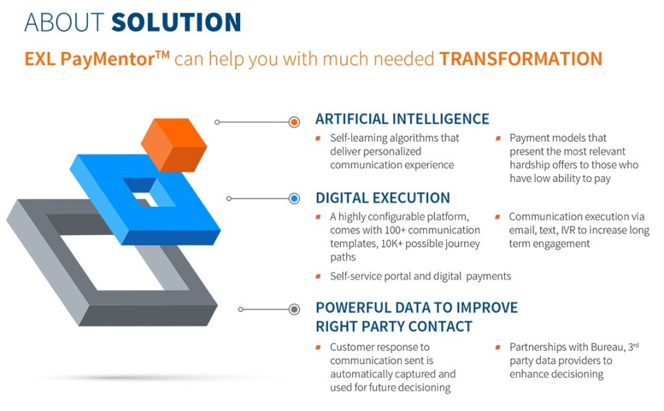 screenshot of EXL PayMentor